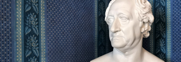 Goethe in Ilmenau Amtsmann, Forscher, Dichter, Zeichne